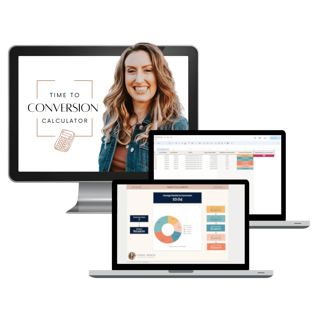mockups square (1) Time to Conversion Calculator - Cheryl Rerick